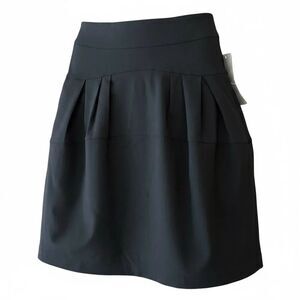 Tierra + Tutu Mini Skirt Black Puff Short Solid Juniors 4 NWT